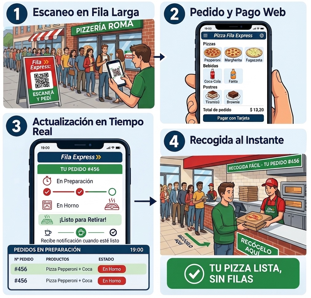 Flujo pizzería